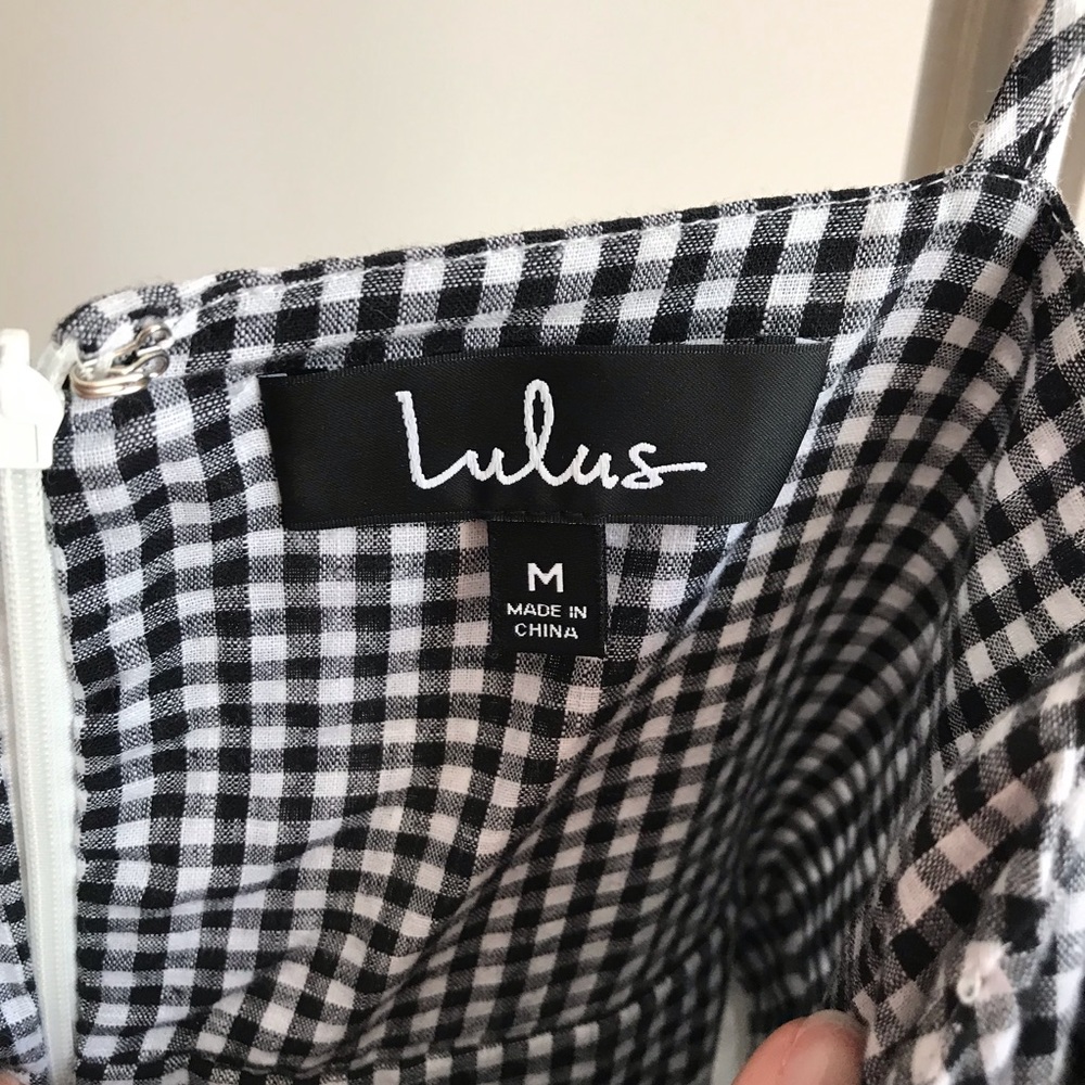 Lulus Never Worn Checkered Dress - Picture 4 of 4
